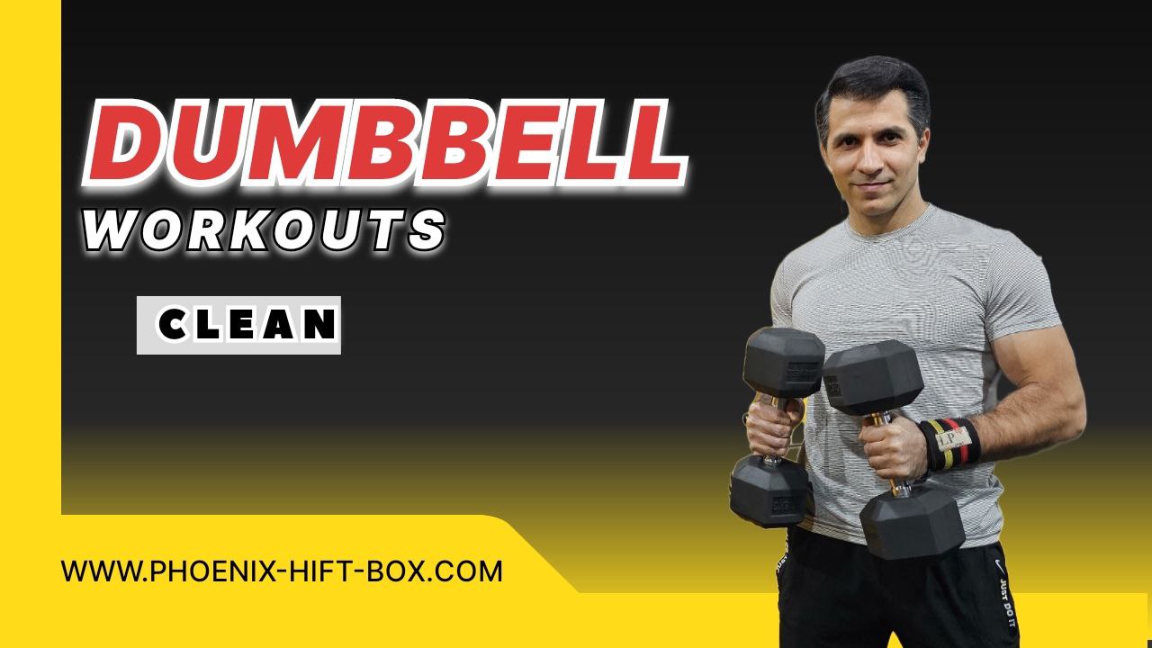 dumbbell clean